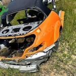 Mazda RX8 arka tampon demiri orijinal