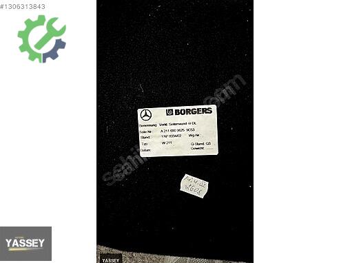 Mercedes-Benz 190 Arka Panel çıkma parça