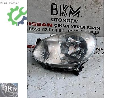 Nissan Micra Sol Ön Far çıkma parça