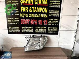 NİSSAN NAVARA SOL FAR ORJİNAL