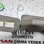 Nissan Juke Sağ Sol Güneşlik Çıkma