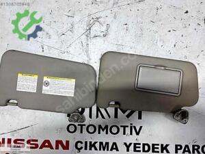 Nissan Juke Sağ Sol Güneşlik Çıkma