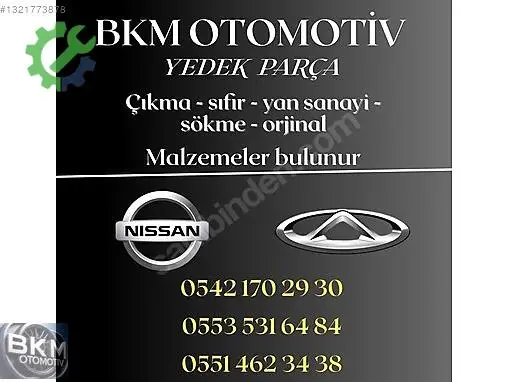 Nissan Juke Çamurluk (Ön) çıkma parça