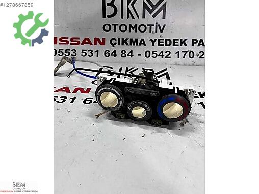 Nissan Micra Klima Kontrol Paneli çıkma parça