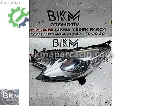 Nissan Note Sol Ön Far çıkma parça