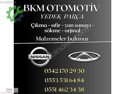 Nissan Qashqai Krank çıkma parça