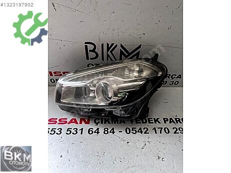 Nissan Qashqai Sol Ön Far çıkma parça