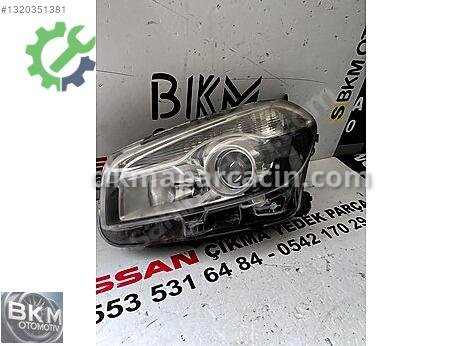 Nissan Qashqai Sol Ön Far çıkma parça