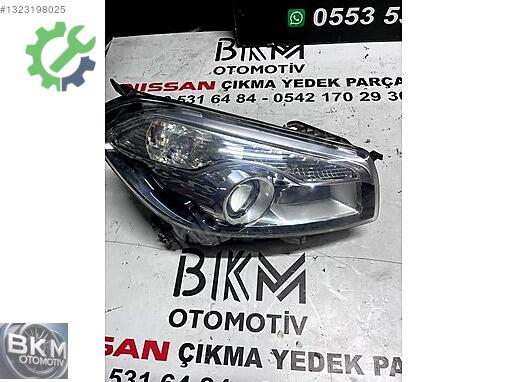 Nissan Qashqai Sol Ön Far çıkma parça