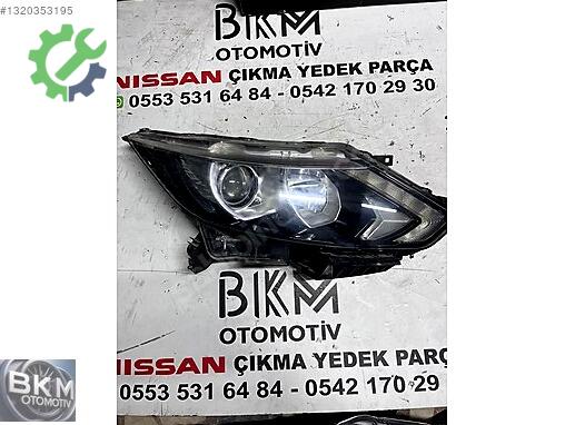 Nissan Qashqai Sol Ön Far çıkma parça