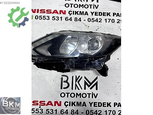 Nissan Qashqai Sol Ön Far çıkma parça