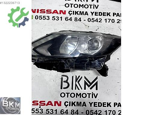 Nissan Qashqai Sol Ön Far çıkma parça