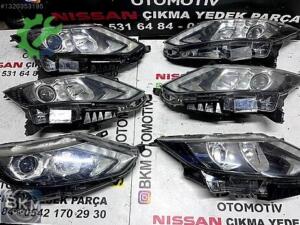 Nissan Qashqai Orijinal Çıkma Sol Ön Far (13. Adet)