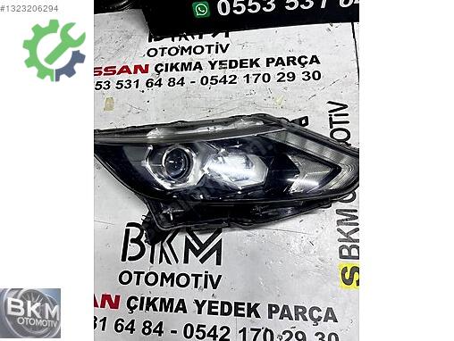 Nissan Qashqai Sol Ön Far çıkma parça