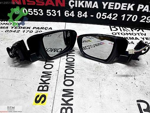 Nissan Qashqai Sol Dış Ayna çıkma parça