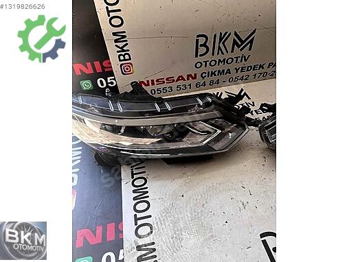 Nissan Qashqai Sol Ön Far çıkma parça