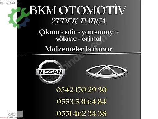 Nissan Qashqai Sis Farı Çerçevesi çıkma parça