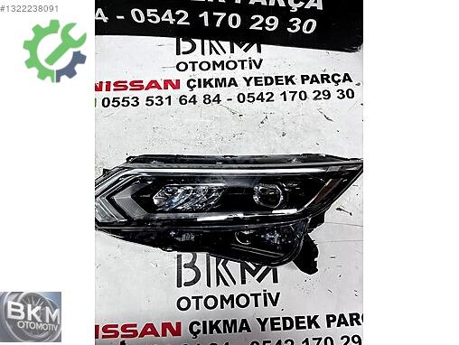 Nissan Qashqai Sol Ön Far çıkma parça