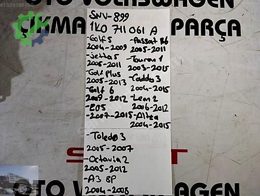 Skoda Octavia Vites Mekanizması 1K0711061A çıkma parça