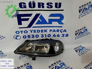 OPEL ASTRA G SİYAH SOL FAR 1998-2004 SEDAN/HB/ SW