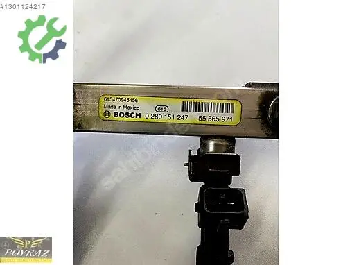 Opel Astra Enjektör Kütüğü 0280158205 çıkma parça
