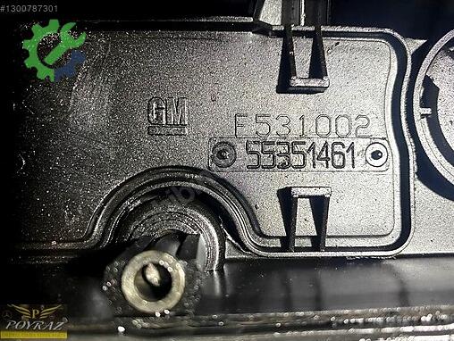 Opel Corsa Külbütör Kapağı 55351461 çıkma parça