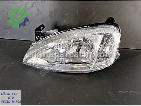 Opel Corsa Sol Ön Far çıkma parça