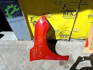 OPEL CORSA F SAĞ ÖN ÇAMURLUK KIRMIZI ÇIKMA ORJİNAL YEDEK PARÇA