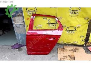 OPEL CORSA F SOL ARKA KAPI KIRMIZI ÇIKMA ORJİNAL YEDEK PARÇA