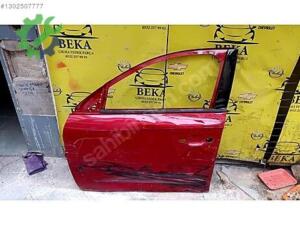 OPEL CORSA F SOL ÖN KAPI KIRMIZI ÇIKMA ORJİNAL YEDEK PARÇA