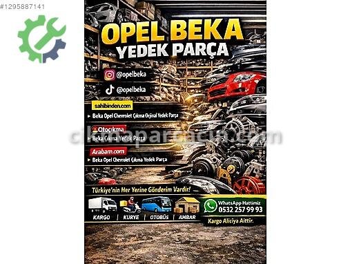 Opel Crossland X Arka Tampon çıkma parça