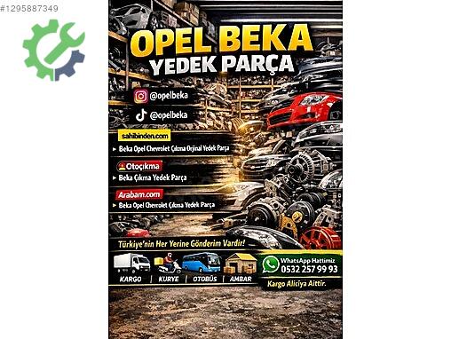 Opel Crossland X Arka Tampon çıkma parça