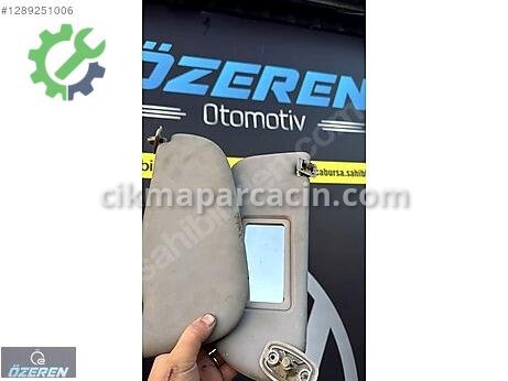 Peugeot 206 Güneşlik çıkma parça