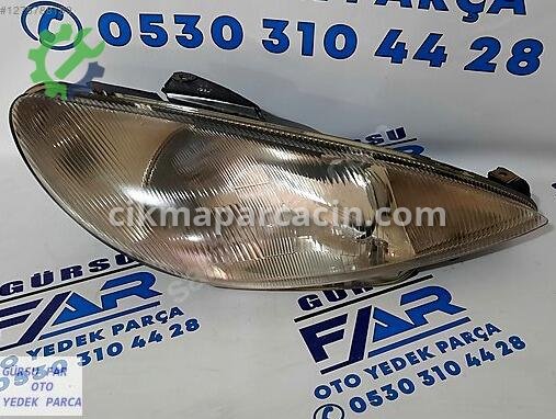 Peugeot 206 Sağ Ön Far çıkma parça