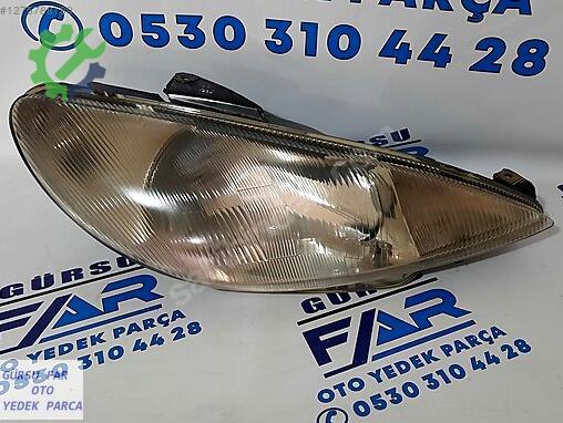 Peugeot 206 Sağ Ön Far çıkma parça