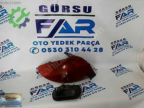 Peugeot 206 Sağ Arka Stop çıkma parça