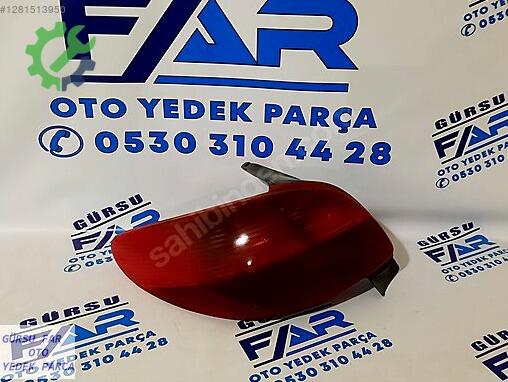 Peugeot 206 Sağ Arka Stop çıkma parça