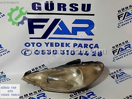 Peugeot 206 Sol Ön Far çıkma parça