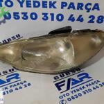 PEUGEOT 206 SOL FAR 1998 -2001 TEKLİ AMPUL