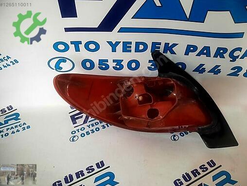 Peugeot 206 Sol Arka Stop çıkma parça