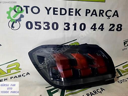 Peugeot 208 Sol Arka Stop çıkma parça