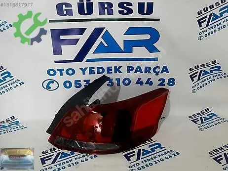 Peugeot 301 Sağ Arka Stop çıkma parça