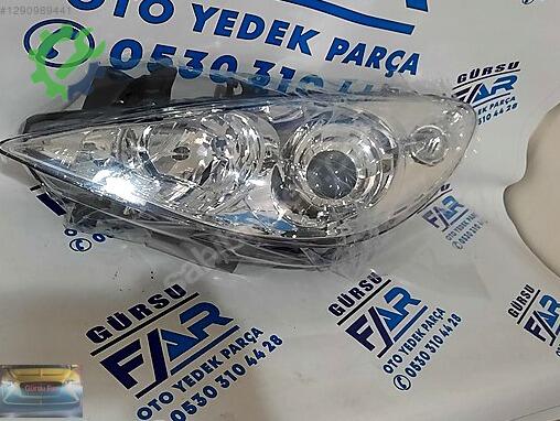 Peugeot 307 Sol Ön Far çıkma parça