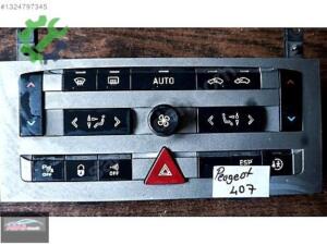 PEUGEOT 407 KLİMA KONTROL PANELİ ORJINAL ÇIKMA