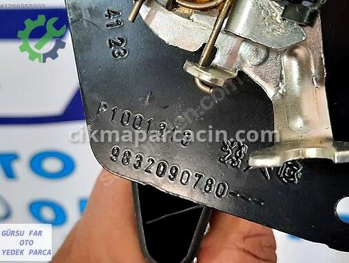 Peugeot Partner Bagaj Açma Kolu çıkma parça