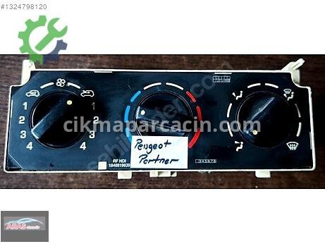 Peugeot Partner Klima Kontrol Paneli çıkma parça
