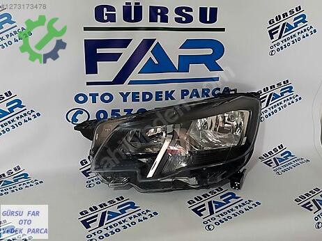Peugeot Rifter Sol Ön Far çıkma parça