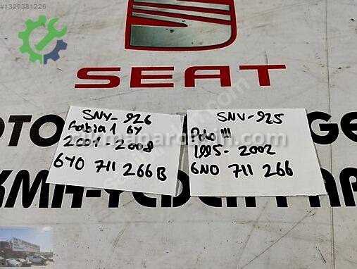 Volkswagen Polo Vites Halatı 6N0711266 çıkma parça