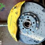PORSCHE TAYCAN SERAMİK SPOR DELİKLİ FREN KALİPER SETİ ORJİNAL