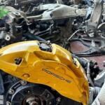 PORSCHE TAYCAN SERAMİK SPOR DELİKLİ FREN KALİPER SETİ ORJİNAL